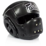 Casque de boxe fairtex hg14 avec prot�ge - nez noir m