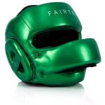 Casque de boxe fairtex hg17 avec prot�ge - nez vert l