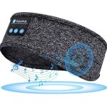 Casque de sommeil sans fil - bluetooth bandeau de sport avec ultra - fins hd st�r�o haut - parleurs