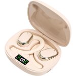 Casque de sport sans fil, casque bluetooth 5. 3 ouvert, avec micro hd et annulation du bruit enc, basses ...