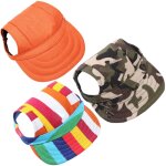 Casquette de baseball respirante pour chien, mod�le sunbonnet premium, pour un chien moderne et �l�gant. ...