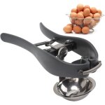 Casse - ?ufs, sparateur d'?ufs en acier inoxydable, ouvre - ?ufs automatique professionnel  main, sparateur ...