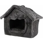 Maison pour chat et chiens daily couleur : gris