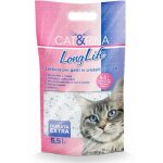 Liti�re pour chat long life avec cristaux de silicone longue dur�e 5. 5 lt