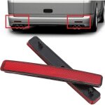 Catadioptres remorque, 2 pices oe: 7e0945105 7e0945106 lumire d'assemblage de rflecteur de pare - ...