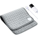 Cautious coussin chauffant electrique 9 niveaux de temp�rature 30 x 60 cm couverture chauffante 4 r�glages ...