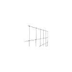 Filet pour moutons galvanis 'nodagri' maille 15cm de long x 9 fils - 50m rotatif - 100h cm