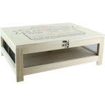 Cave  fromages avec plateau de service en bois