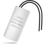 Cbb60 condensateur 2. 5uf 450v condensateurs de dmarrage de moteur