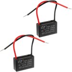 Cbb61 1. 2uf 450v ac 50 / 60 hz climatiseur ventilateur moteur condensateur de marche (lot de 2) Cbb61 1. 2uf 450v ac 50 / 60 hz climatiseur ventilateur moteur condensateur de marche (lot de 2)