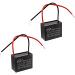 Cbb61 4uf 450v ac 50 / 60 hz climatiseur ventilateur moteur condensateur de marche (lot de 2) Cbb61 4uf 450v ac 50 / 60 hz climatiseur ventilateur moteur condensateur de marche (lot de 2)