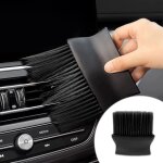 Ccykxa 1 brosse � poussi�re pour int�rieur de voiture, poils doux, brosse de nettoyage pour tableau de ...