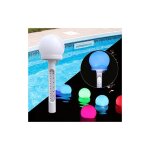100×100×260)thermomètre piscine flottant, bassin à Énergie solaire avec lumière led changement de couleur, ... 100×100×260)thermomètre piscine flottant, bassin à Énergie solaire avec lumière led changement de couleur, ...