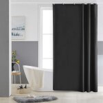 1200×1800×5)petit rideau de douche noir tissu imperméable lavable avec 8 crochets anti moisissure en ... 1200×1800×5)petit rideau de douche noir tissu imperméable lavable avec 8 crochets anti moisissure en ...