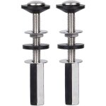 Ccykxa lot de 2 boulons de r�servoir de toilettes � cuvette, boulons de toilette robustes antirouille ...