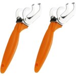 Ccykxa 2 pi�ces pince inox anti - br�lure pour bol et plat chaud pr�henseur flexible pour cuisine barbecue ...