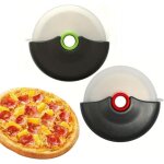 Ccykxa 2 pieces roulette � pizza coupe pizza d�coupe pizza couteau a pizza pizza cutter avec poign�e ...