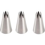 Ccykxa lot de 3 douilles de pour d�coration de g�teaux, douilles de gla�age et de d�coration de g�teaux, ...