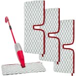 Ccykxa - lot de 3 recharge microfibres pour balai spray compatibles avec vileda vileda 1 - 2 spraymax, ...