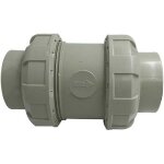 Linghhang - diamtre(32mm)tanche lmell gris clapet anti - retour en ligne pour machine  laver