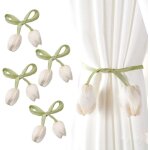 Ccykxa 4 pi�ces embrasses de rideaux, cravates de rideau, embrasse de corde de rideau, embrase de rideaux ...