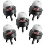 5 pcs pompe amorcage carburateur walbro trononneuse stihl, mc culloch