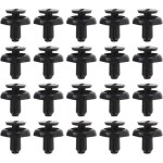 Ccykxa 50pcs clips de retenue de radiateur de moteur de voiture 5325920030 compatible avec avensis rivets ...