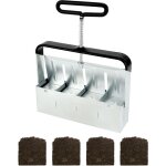 5cm presse motte pour semis, outil de blocage de terre, confortable pour planter, transplanter, serre ...