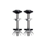 A (82. 22. 2cm) 2 pcs vis de rservoir de toilette, fixation cuvette wc, kit de boulons fixation pour ...