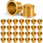 Ccykxa aluminium insert de bougeoir no�l, 30 pi�ces bougie buses m�tal supports pour bougies, bougeoir ...