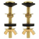 Ccykxa - boulons de wc, rservoir de toilette  cuvette de toilette, kit de fixation d'tanchit boulons ...