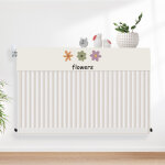 Ccykxa cache - radiateur pour protection contre la poussi�re housse pour appareil de chauffage en polyester ...