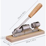 Ccykxa casse - noisette manuel, casse noix sans effort, pinces en noyer inoxydable pince � ch�taignes ...