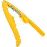 Ccykxa casse - noix multifonction en alliage de zinc 19 cm pince � ch�taignes ergonomique jaune outil ...