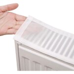 Ccykxa couvercle anti - poussi�re de radiateur en tissu respirant, couverture de radiateur en polyester ...