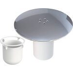 Ccykxa - couvercle de bonde de douche, bouchon de douche  haut dbit de 90 mm, couvercle de trou de ...