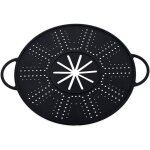 Ccykxa couvercle en silicone anti - d�versement - outil de cuisine multifonction - protection contre ...