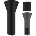 Ccykxa couverture de chauffe - patio, 226 x 85 x 48cm housse pour parasol chauffant exterieur, imperm�able ...