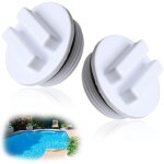 Ccykxa ensemble de bouchons de piscine d'hiver 2pcs 1. 5 pouce bouchon de cong�lation pour conduite de ...
