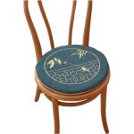 Ccykxa galette de chaise ronde 35cm / 40cm / 45cm coussin pour chaises de cuisine lavable galette de ...