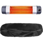 Ccykxa housse de protection pour chauffage �lectrique 76 x 22 x 24 cm, housse de protection murale pour ...