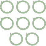 Ccykxa joints de rechange en silicone, 8 joints en silicone pour bocaux, joints en caoutchouc �tanches ...
