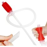 Ccykxa kit de pompe � siphon d'huile manuelle pour voiture, pompe � siphon de carburant, transfert de ...