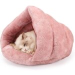 Ccykxa lit ortop�dique pour chiens et chats niche confortable en triangle lit pour animaux avec fond ...