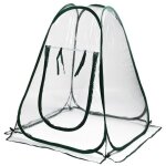 Ccykxa mini serre de jardin pop - up en pvc transparent pour hivernage plante exterieur en pot, fleurs ...