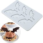 Ccykxa moules en silicone 3d en forme de feuilles creuses pour chocolat nid d'abeille bonbons fleurs ...