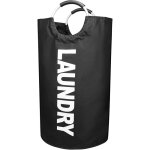 Paniers  linge pliable, 90l panier  linge avec poigne, sac  linge en tissu oxford, panier linge sale ...