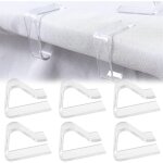 Ccykxa pince nappe exterieur, pince nappe table epaisse, 6 pi�ces pince nappe table de jardin, pince ...