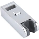 Ccykxa plastique chrom� r�glable hauteur carr� douche curseur barre de remplacement rail de support de ...