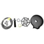 Ccykxa - rince verr evier automatique, lave verre evier de cuisine, accessoire evier cuisine pour le ...